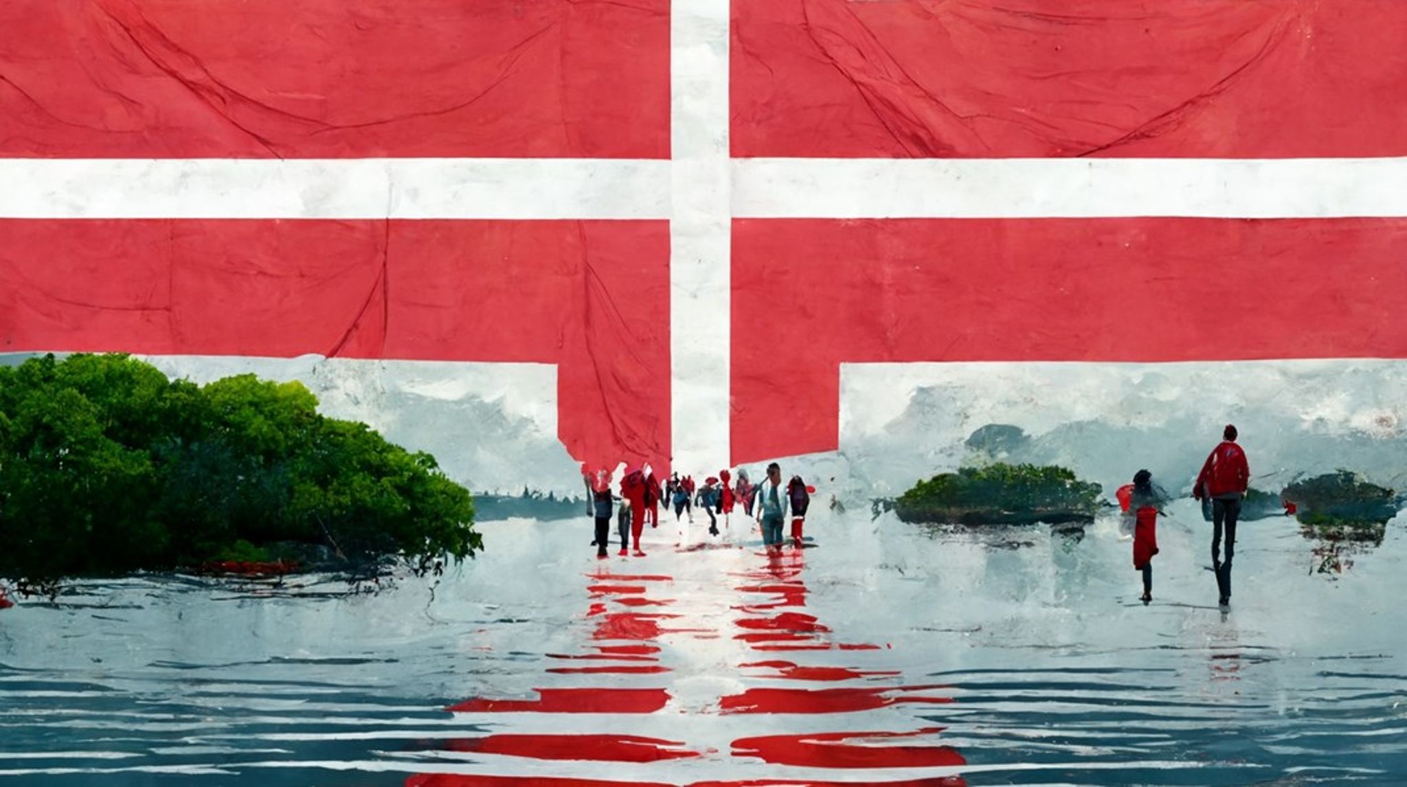 Landet, hvor man kan gå på vandet 
