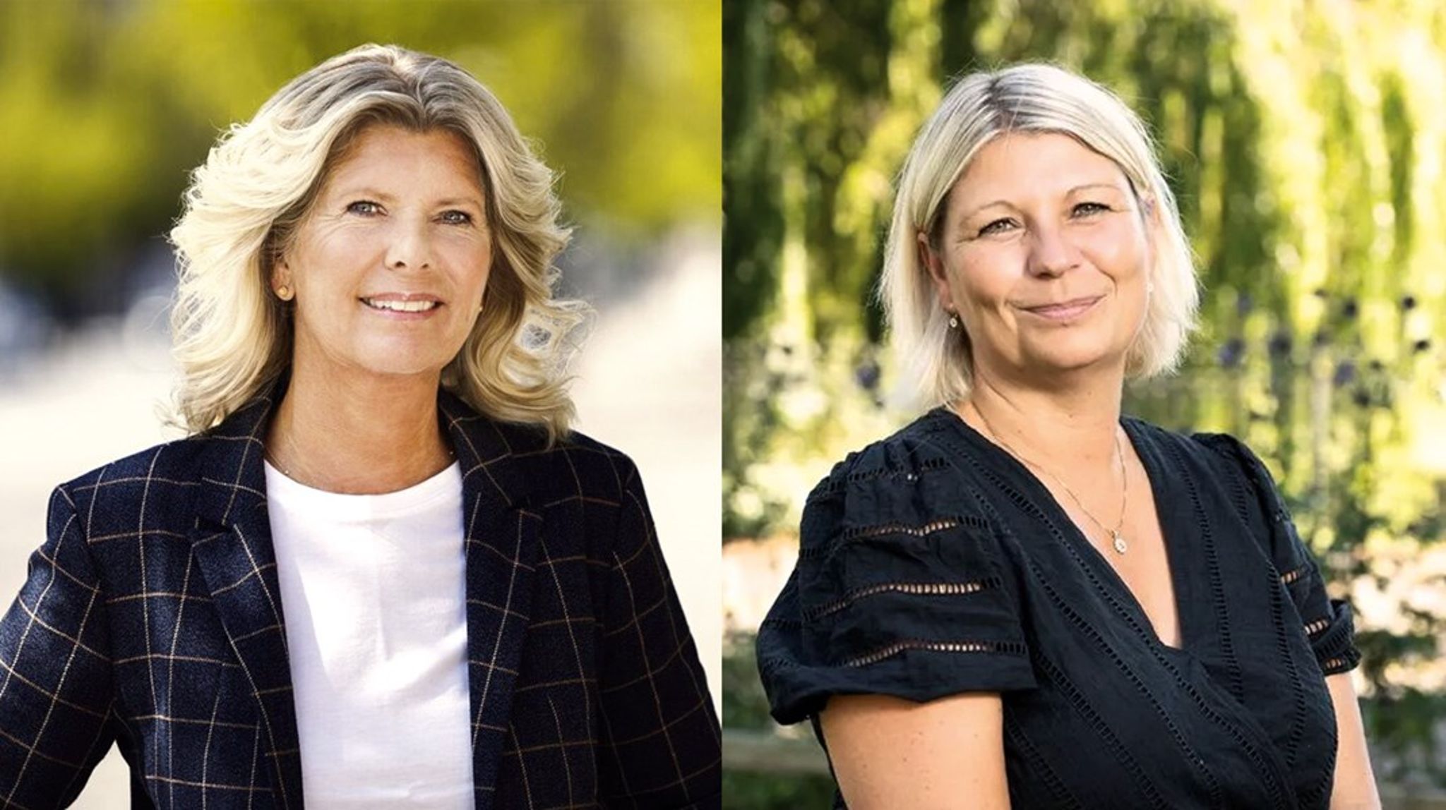Randi Mondorf (tv) og Camilla Hove Lund står med to vidt forskellige udfordringer som formænd for to af de 17 nye sundhedsråd. Den ene står i spidsen for et sundhedsråd med den bedste sundhedstilstand i befolkningen her i landet. Den anden med den ringeste.