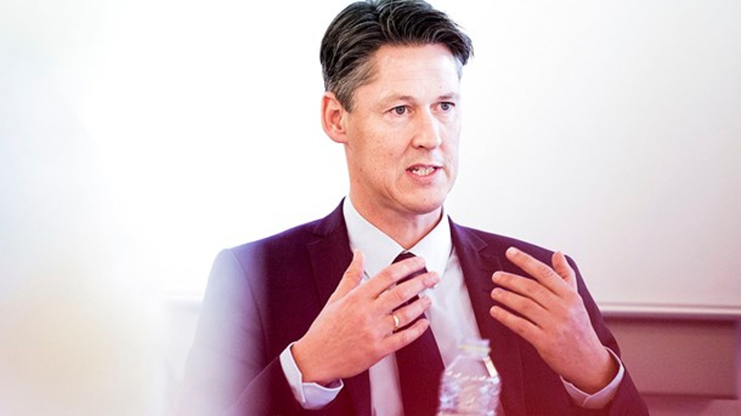 Overvismand Michael Svarer mener, at det i forhold til den aktuelle konjunkturudvikling vil være naturligt med lønstigninger.&nbsp;