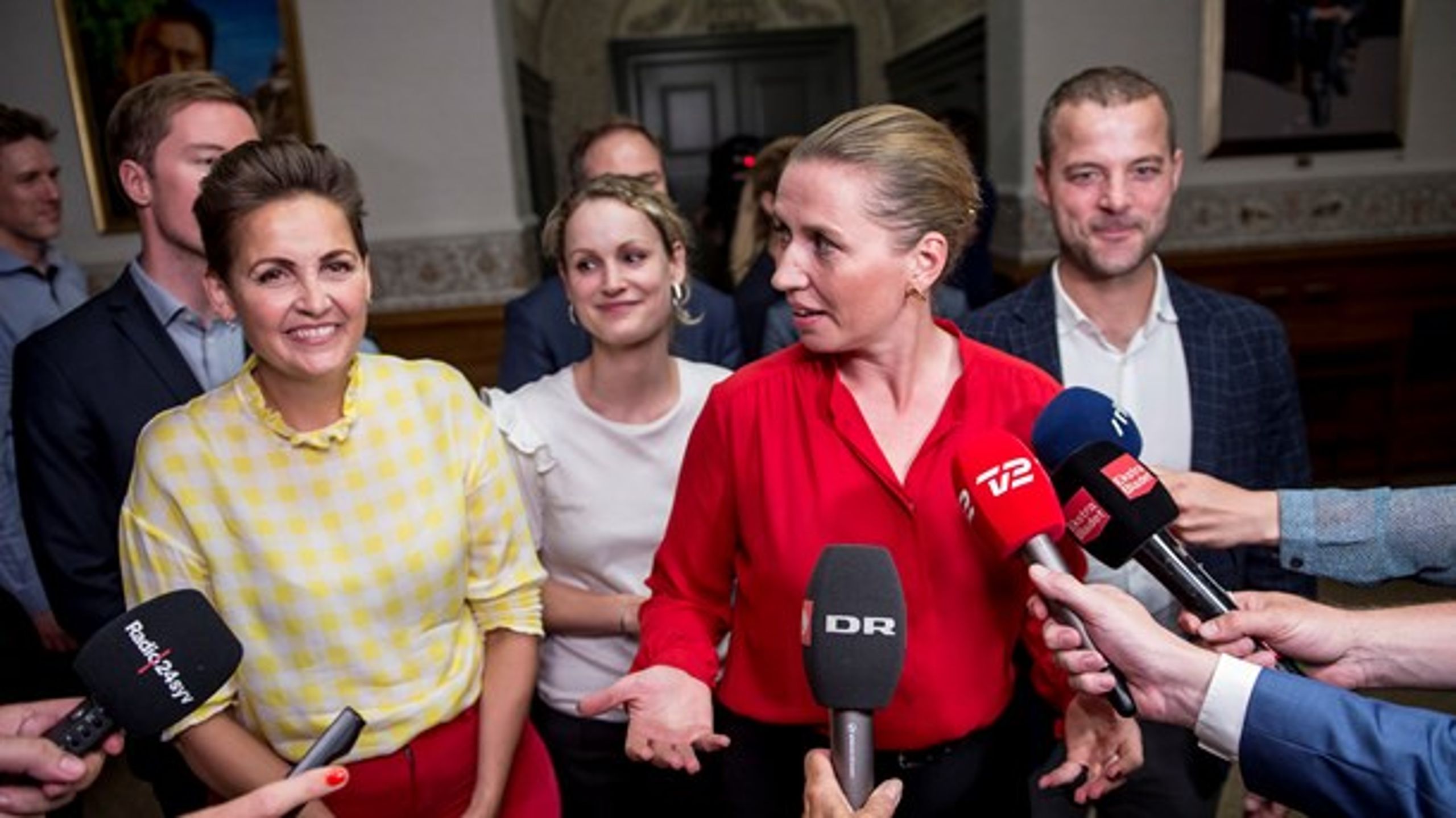 Næsten tre ugers forhandlinger skulle der til, før de fire partier kunne fremlægge en aftale, der sætter rammerne for den kommende S-regering.