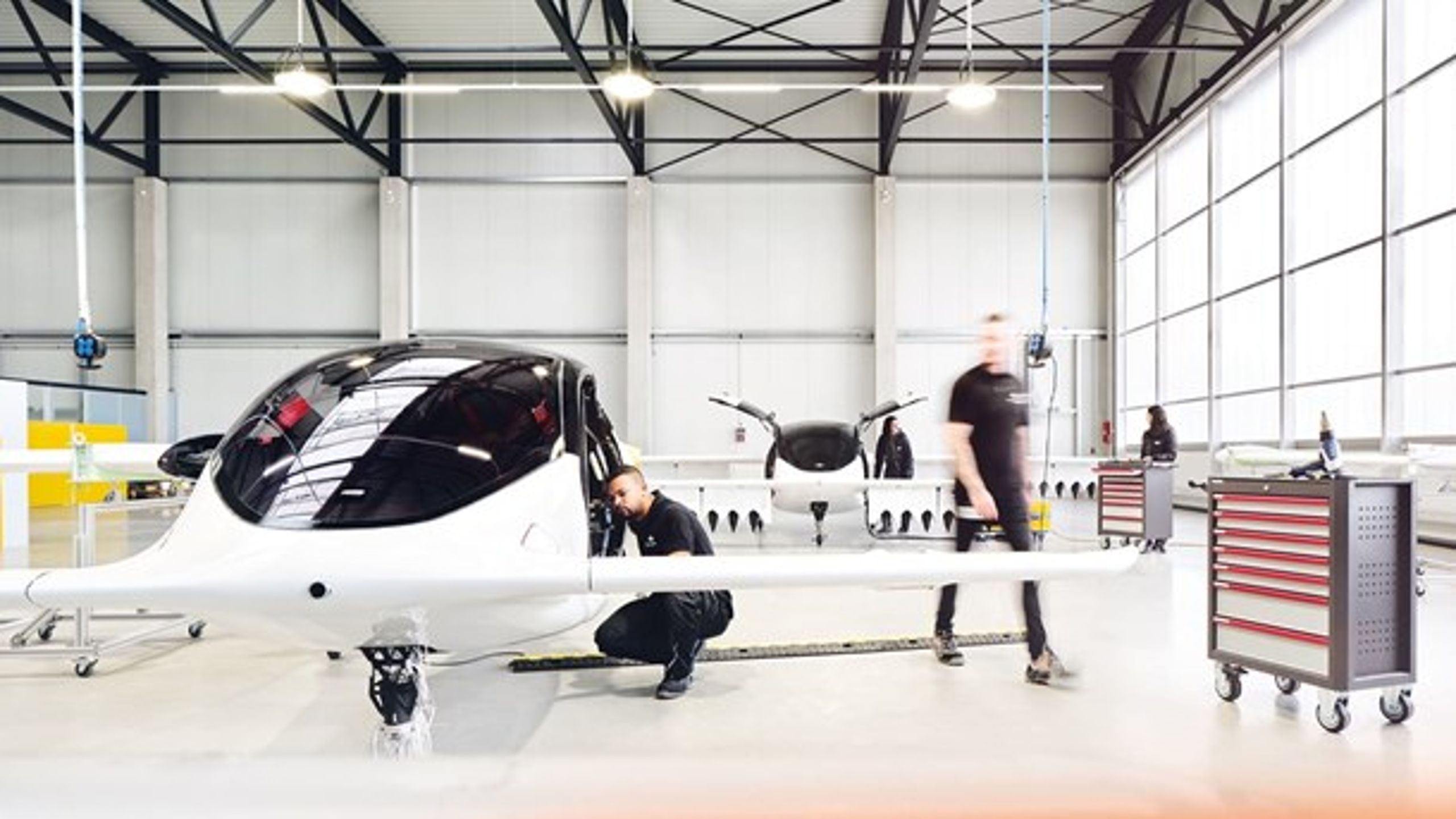 Tyske Lillium udvikler elektriske fly til korte distancer