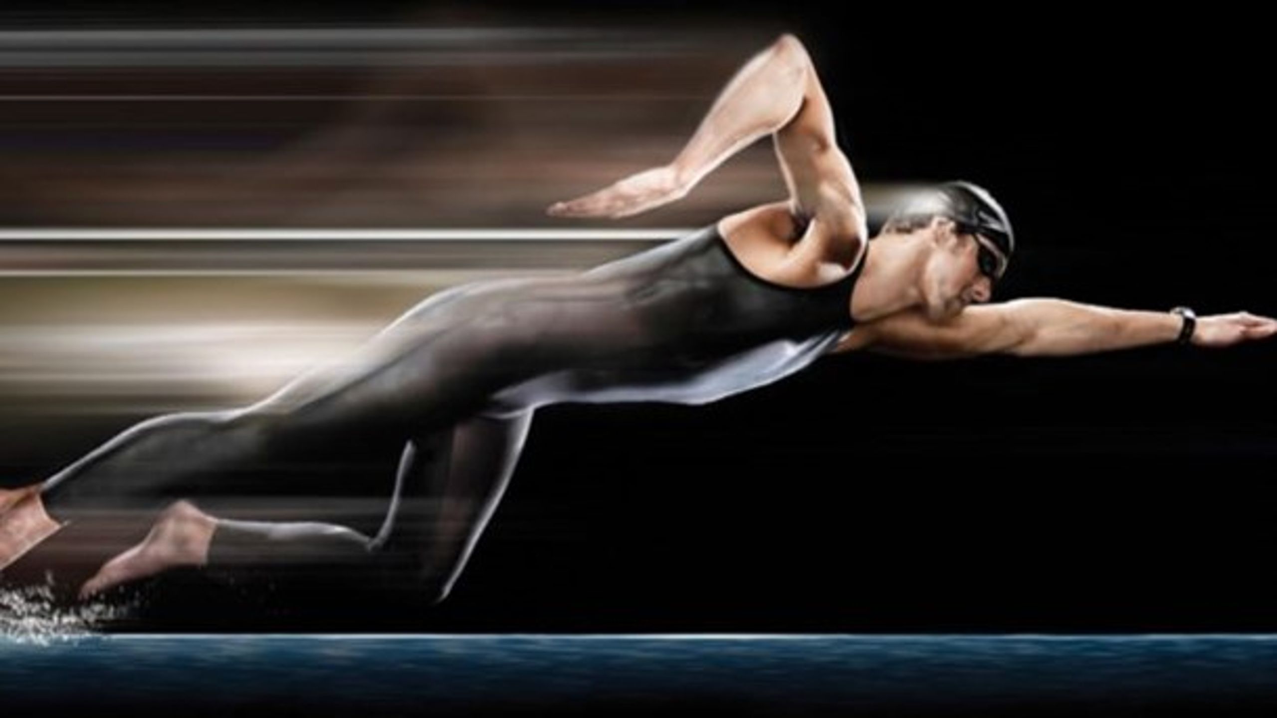 Svømmedragter inspireret af hajens skind glider så godt gennem vand at de blev forbudt til konkurrencer