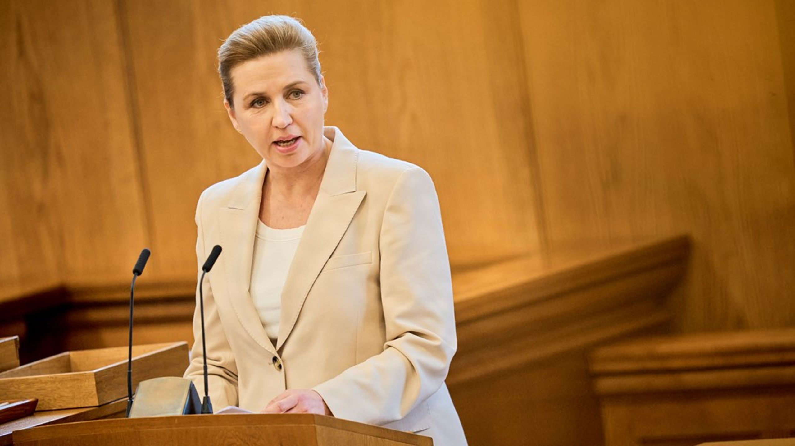 Mette Frederiksen (S) brugte hastebehandlingen af fødevarechecken til at udskrive valg. Socialdemokratiet går til valg på at gøre op med den voksende økonomiske ulighed, og checken passer fint ind i den fortælling.