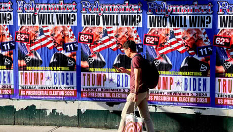 En børs for forudsigelser, der afspejler investorernes fælles indsigt