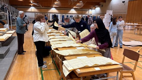 Min aften som frivillig i demokratiets tjeneste 