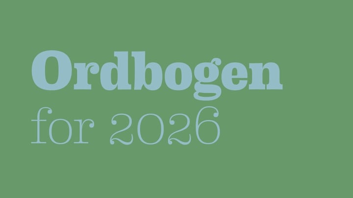 Ordbogen for 2026