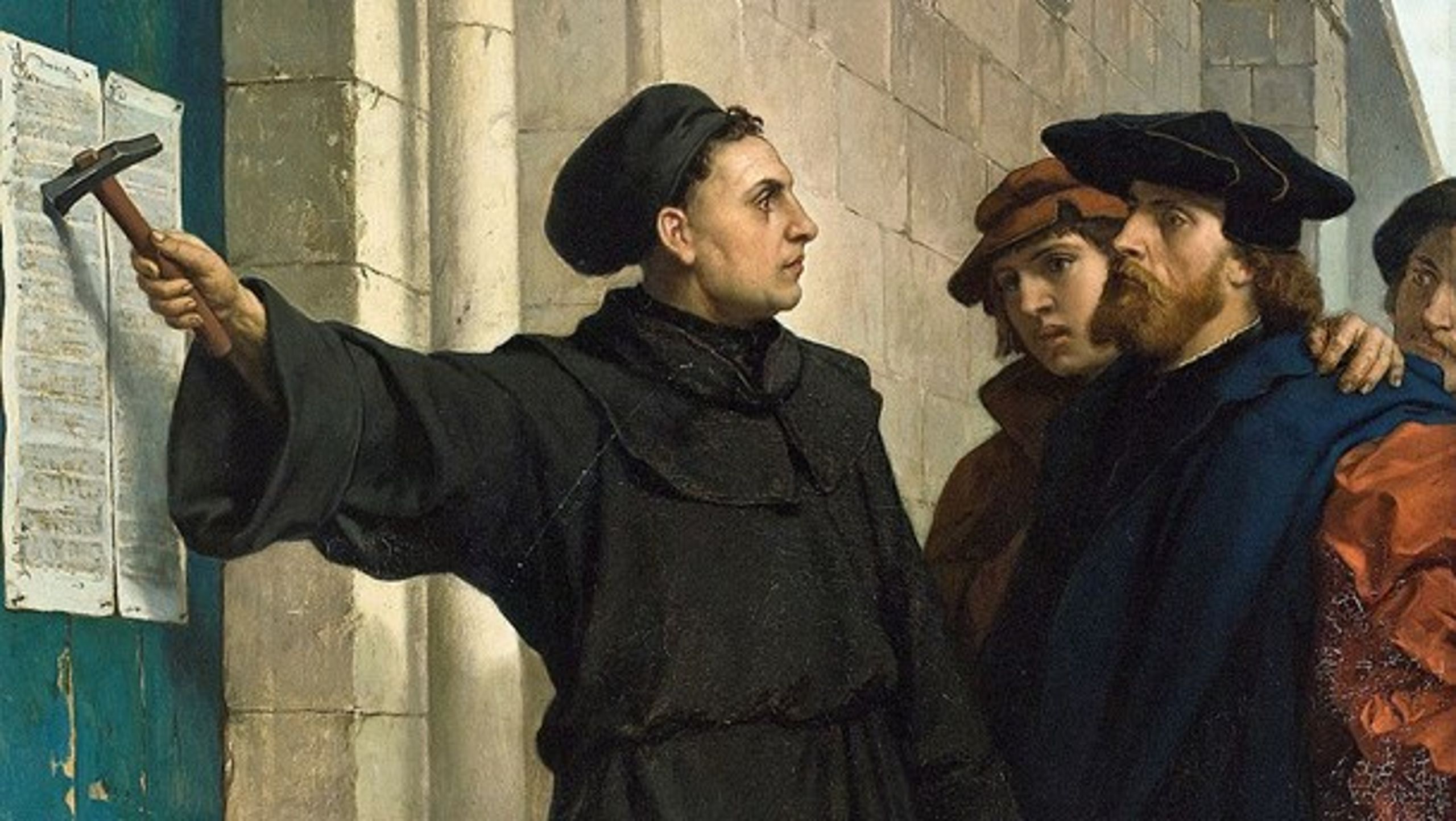 <a href="https://commons.wikimedia.org/wiki/File%3ALuther95theses.jpg" target="_blank" rel="nofollow">Ferdinand Pauwels via Wikimedia Commons</a>