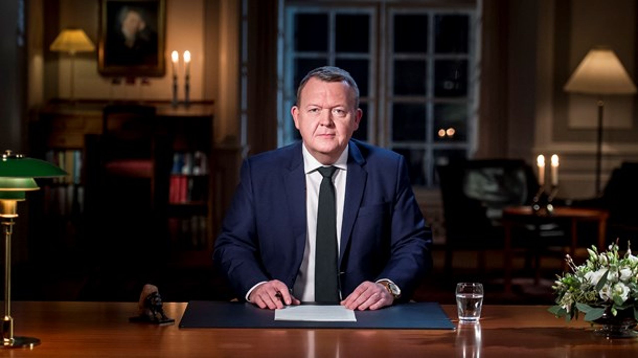 Statsminister Lars Løkke Rasmussens&nbsp;nytårstale 1. januar.