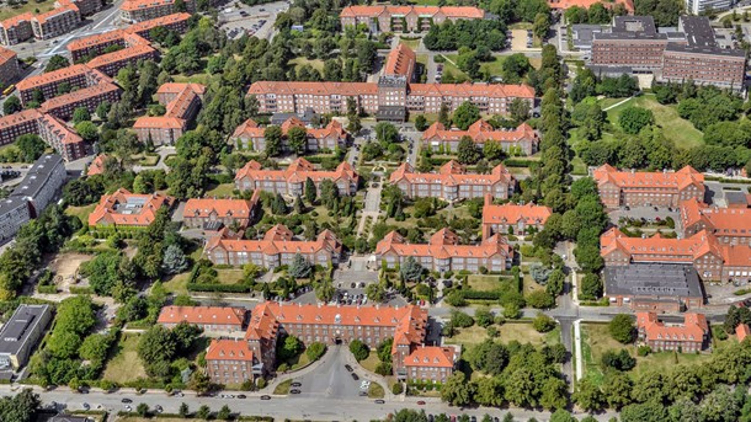 Bispebjerg Hospital i det nordvestlige København er ikke gearet til at være akutsygehus for 250.000 ekstra borgere.