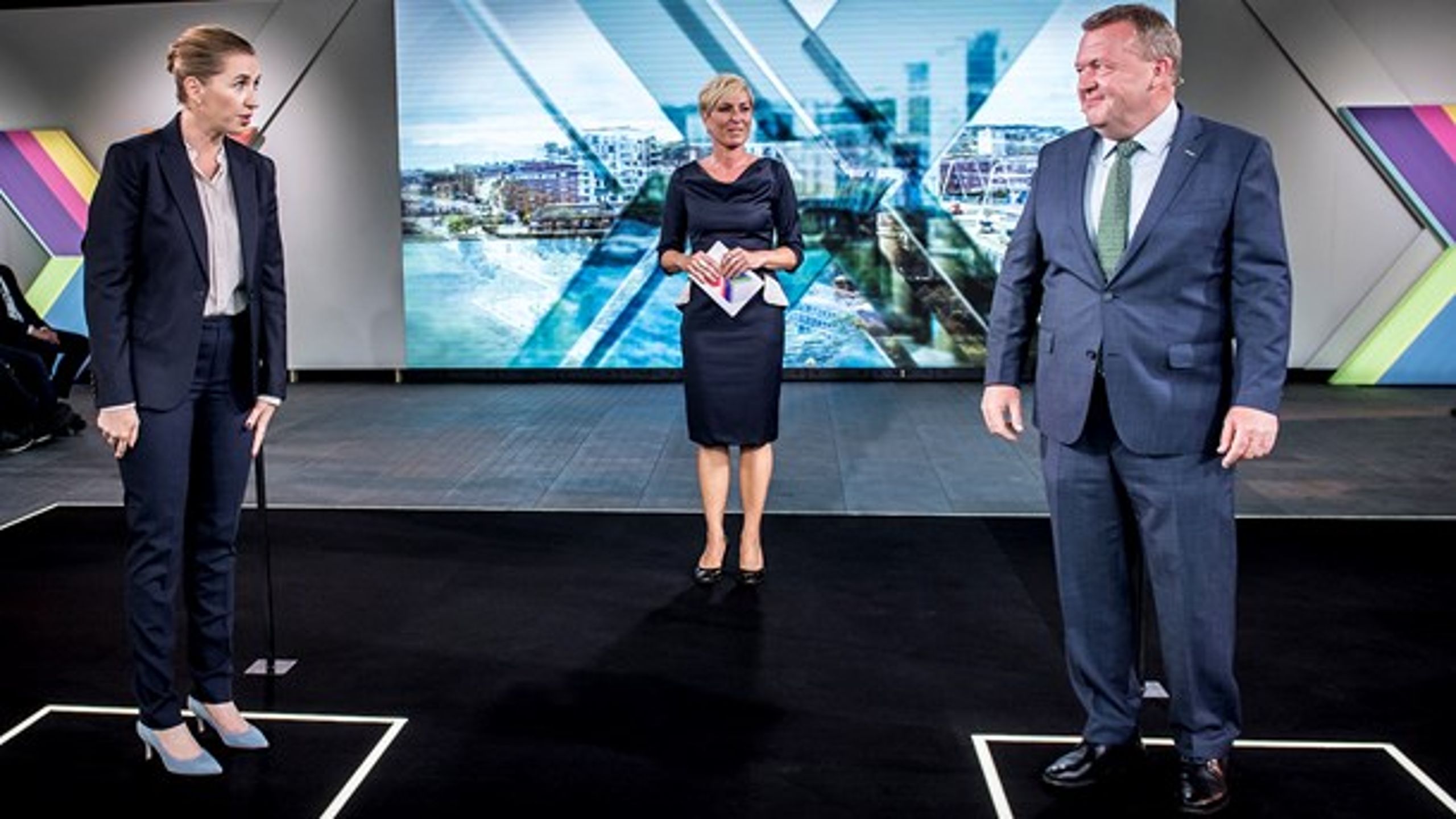 Thorning-regeringen efterlod et økonomisk underskud på 50,3 milliarder kroner, da Venstre overtog regeringsmagten i 2015, sagde Lars Løkke Rasmussen (V) under valgduel på TV2 søndag den 19. maj.