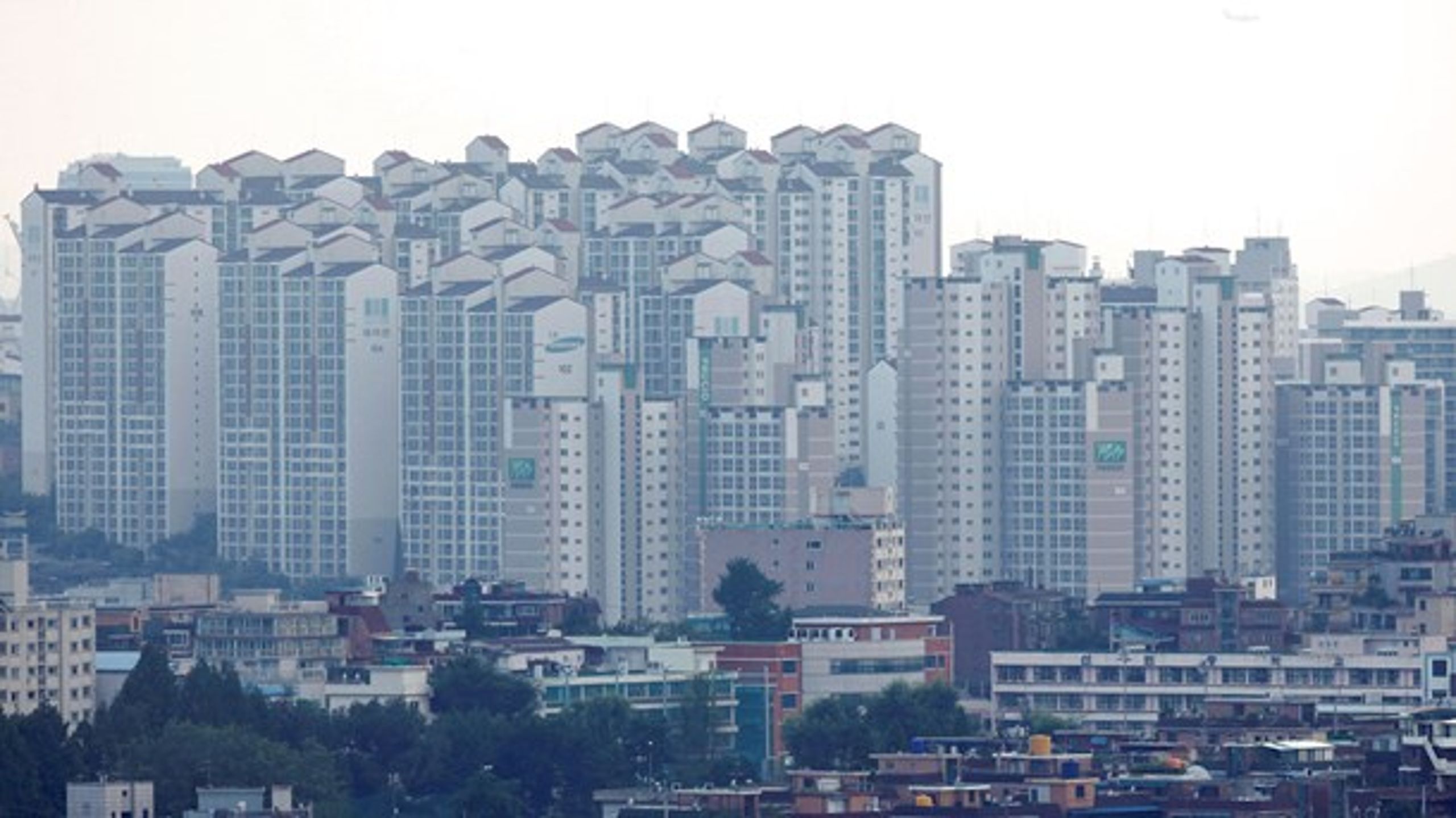 Seoul har 10 millioner indbyggere og vokser stadig hastigt