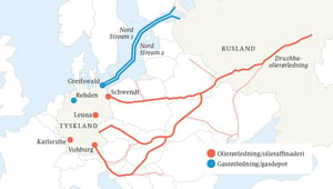 Fakta: Ruslands jerngreb om tysk energi smuldrer