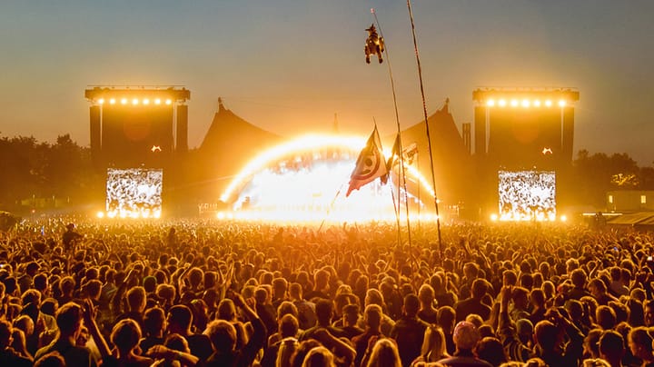 Roskilde Festival fyrer op under iværksættere
