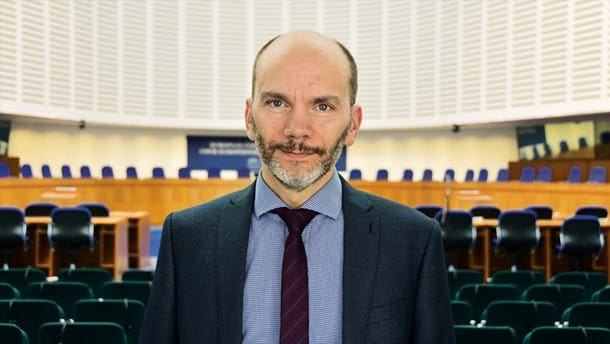 Nyt job: Jon Fridrik Kjølbro i fremtrædende rolle i Menneskerettighedsdomstolen