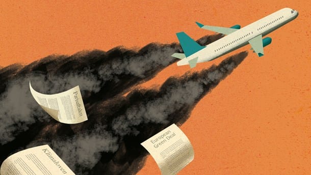 Aftale fra Anden Verdenskrig spænder ben for klimaafgifter på flybrændstof